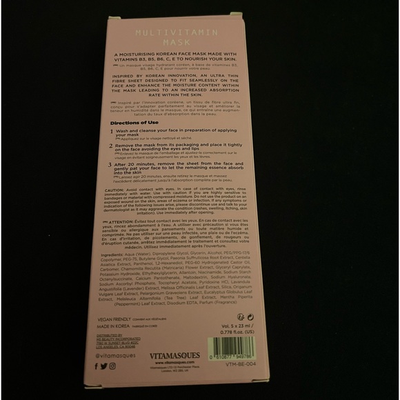 Vitamasques-Five Count - Picture 2 of 3